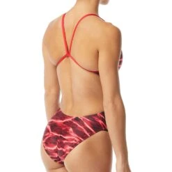 TYR Lambent Cutoutfit Bathing Suit - Red 7 TYR Lambent Cutoutfit Bathing Suit - Red -Tyr tyr lambent cutoutfit bathing suit red 2 897982