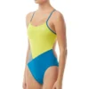 TYR Maillot De Bain Solid Splices Block Cutoutfit -Tyr tyr maillot de bain solid splices block cutoutfit 2