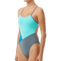 TYR Maillot De Bain Solid Splices Block Cutoutfit