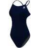 TYR Solid Durafast Elite Cutoutfit Maillot De Bain - Navy -Tyr tyr solid durafast elite cutoutfit swimsuit navy4 1209435
