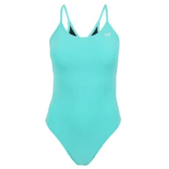 TYR Women's Solid Durafast One Tetrafit Swimsuit - Seafoam