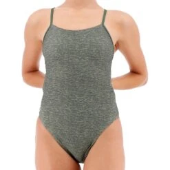 TYR Maillot De Bain Femme - Lapped Cutoutfit - Olive