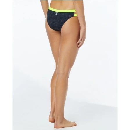 TYR Women’s Sandblasted Cove Bikini Bottom - Black 5 TYR Women’s Sandblasted Cove Bikini Bottom - Black – Image 3