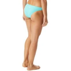 TYR Women's Solid Mini Bikini Bottom - Seafoam -Tyr tyr women solid mini bikini bottom seafoam 2 1013243