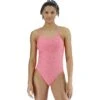 TYR Maillot De Bain Femme - Lapped Cutoutfit - Rose 1 TYR Maillot De Bain Femme - Lapped Cutoutfit - Rose -Tyr tyr womens lapped cutoutfit swimsuit pink 5 1464409